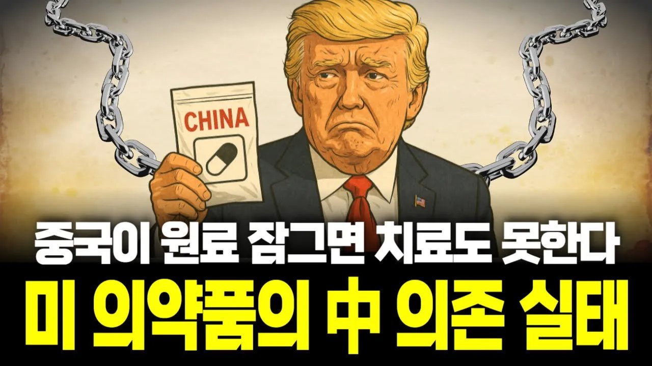 미국, 희토류·배터리 뿐만 아니라 감기약도 중국에 목덜미가 잡혔다?💊