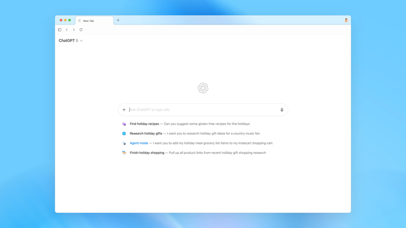 오픈AI, 인공지능 기반 웹 브라우저 ‘챗GPT 아틀라스’ 출시