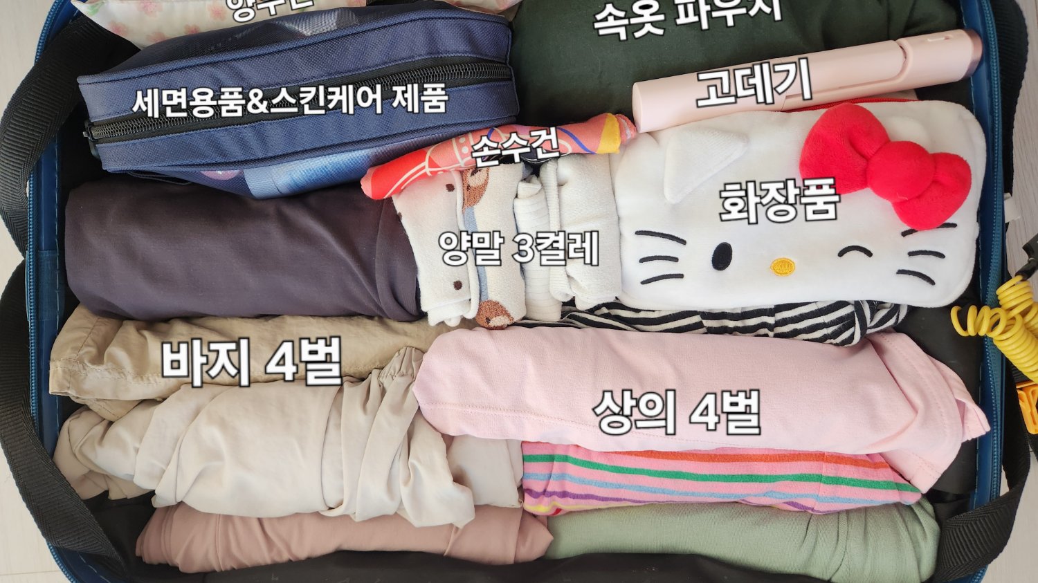 6화: 여행기자의 기내용 캐리어 짐 싸기 팁 3(+여행 꿀템 추천)