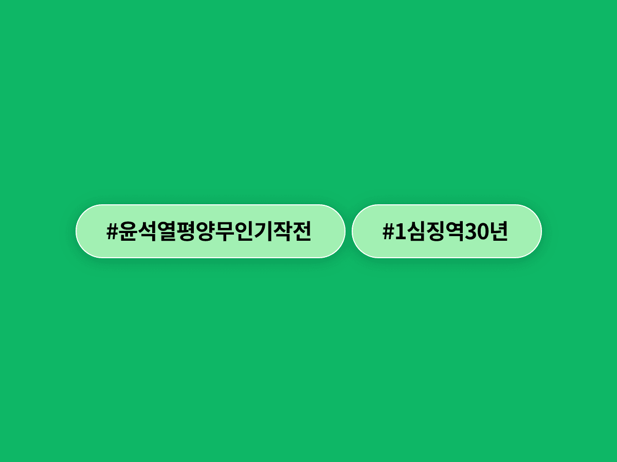 윤석열 전 대통령, 평양 무인기 투입 작전 지시 혐의로 1심에서 징역 30년을 선고받았어요. ⚖️