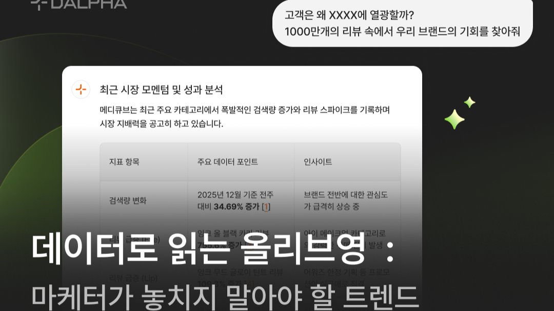 데이터로 읽는 올리브영 : 마케터가 놓치지 말아야할 트렌드