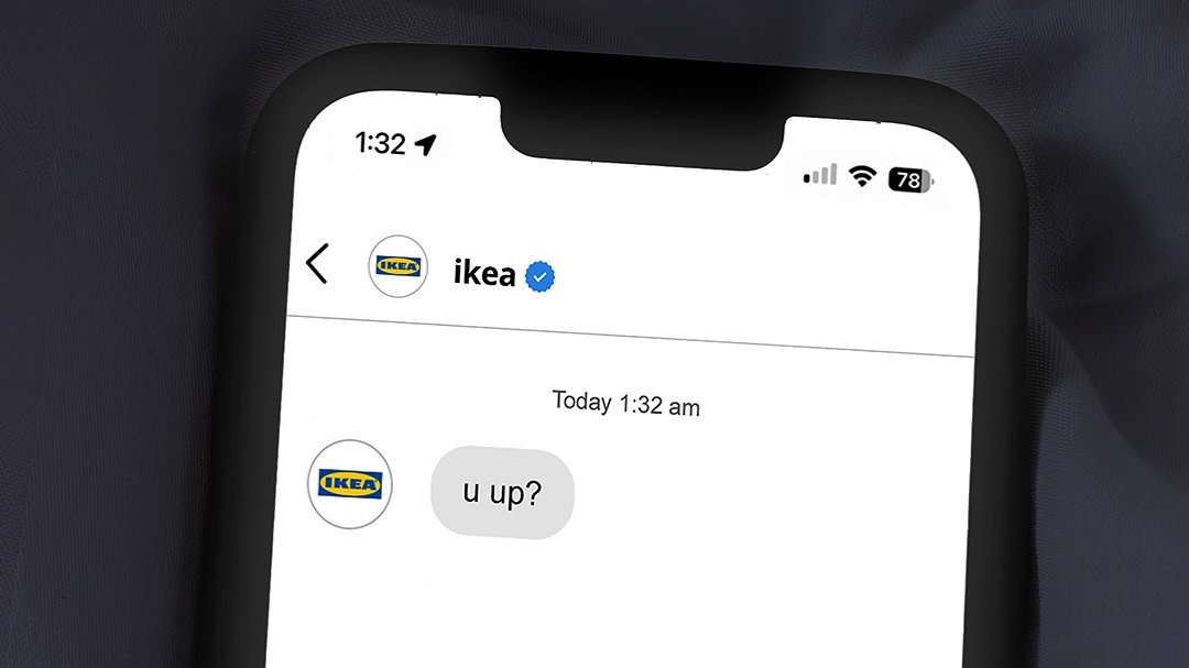 자니..? 새벽에 온 전남친 바이브의 DM, 정체는 이케아?