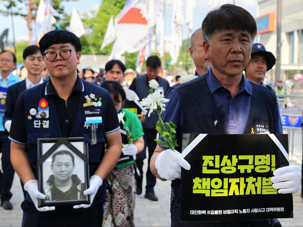 경찰·고용노동부 ‘태안화력발전 사망사고’ 서부발전 압수수색