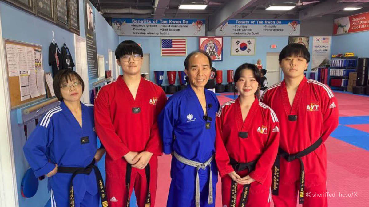 미국 텍사스에 등장한 ‘태권도 영웅’ 가족 🦸