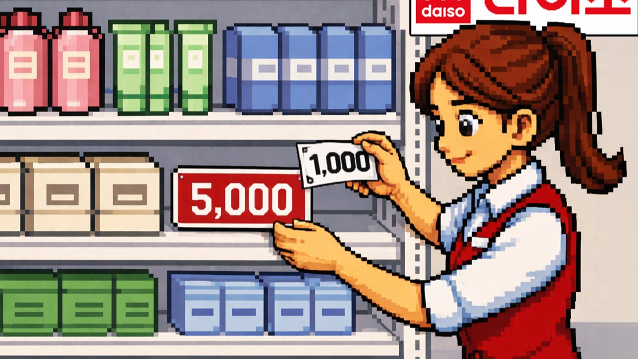 다이소, 5천 원짜리 팔아 5조 법니다