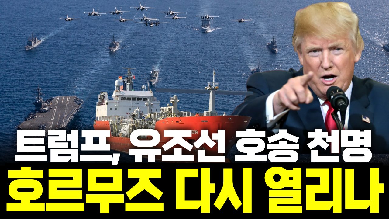 세계 최강 미 해군, 궁지에 몰린 이란의 '석유 인질화' 꼼수 잡는다🚢