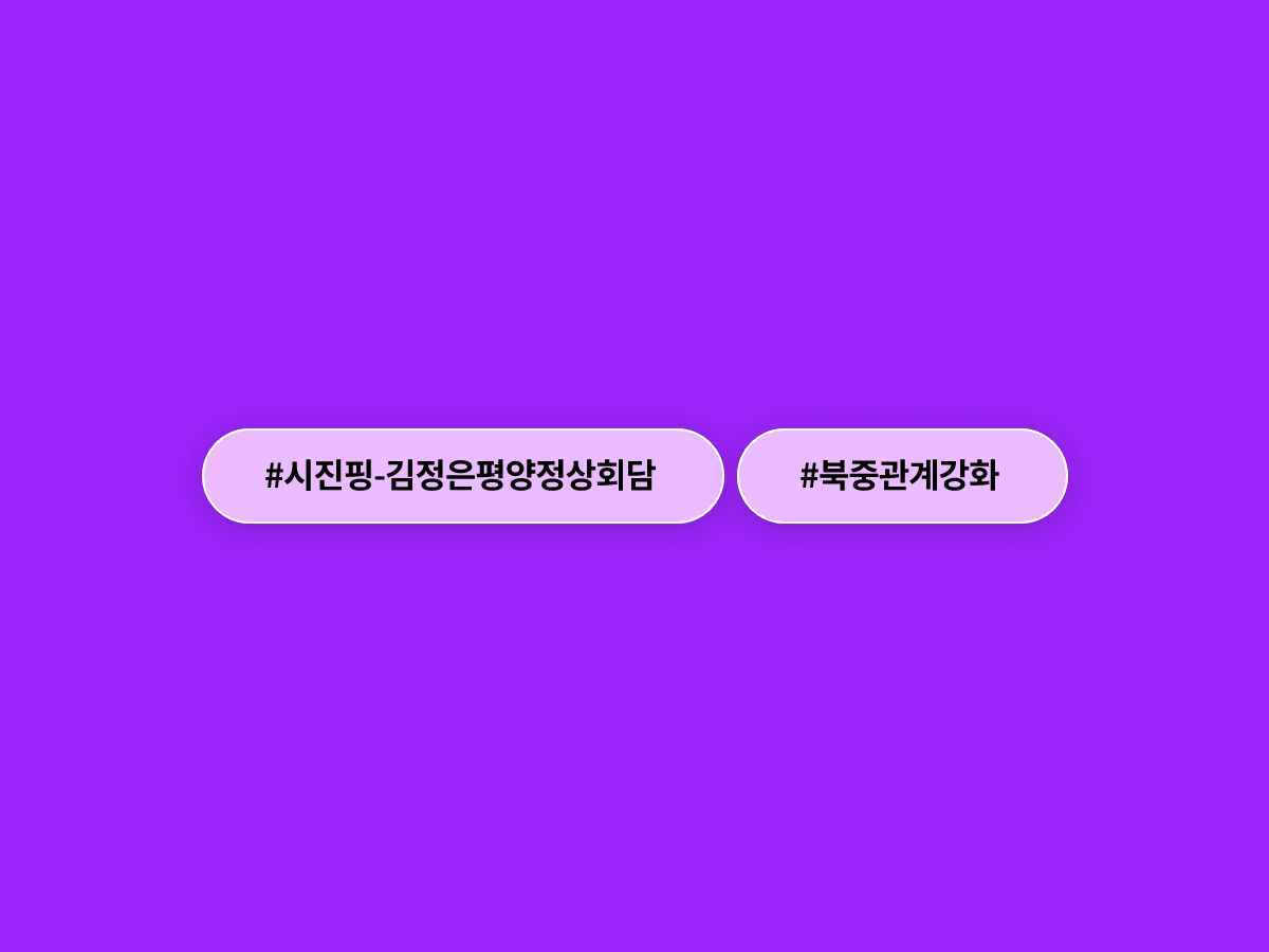 시진핑 중국 국가주석과 김정은 북한 국무위원장이 7년 만에 평양에서 정상회담을 했어요. 🤝