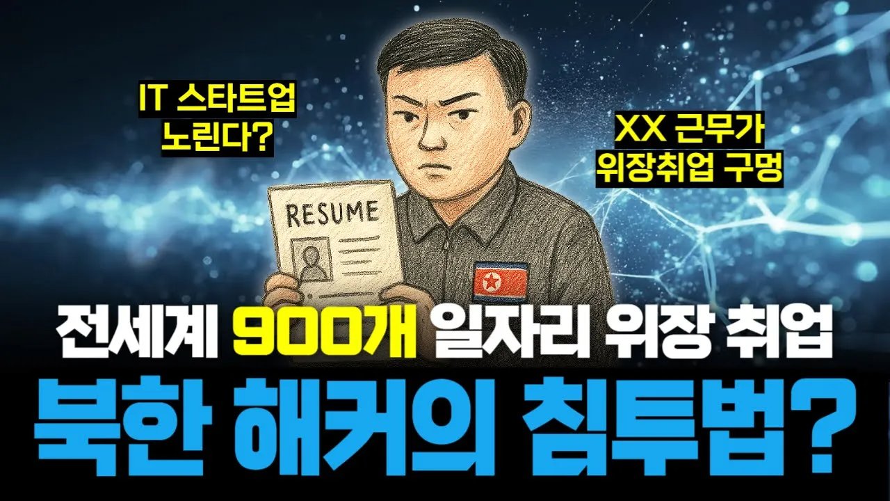 북한 IT 일꾼, 의외로 가까이 있습니다. 특히 코인업계라면...🦹