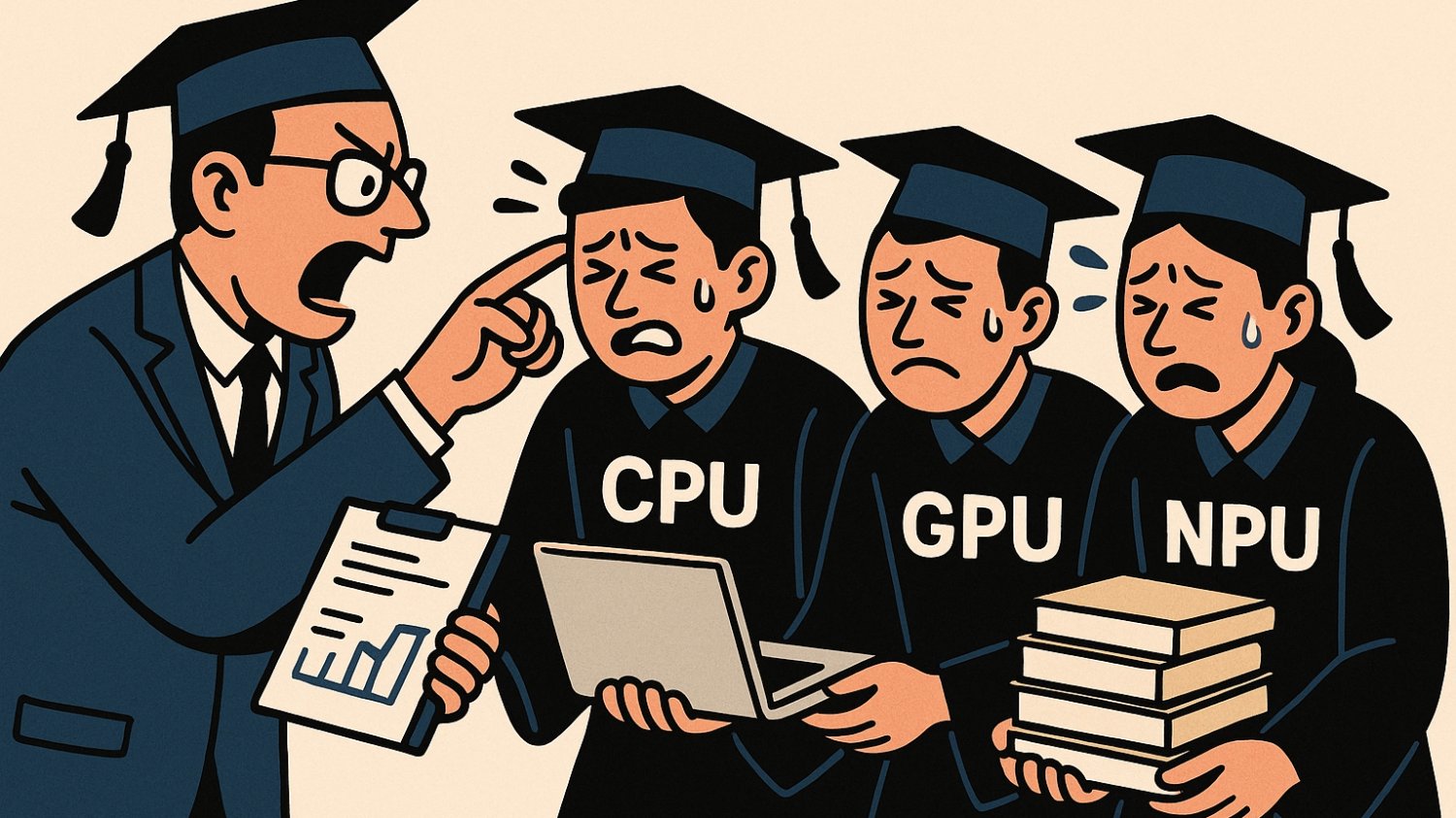 ‍❓🤔CPU, GPU, NPU가 뭐야? 어려운 AI용어 쉽게 알려드림!