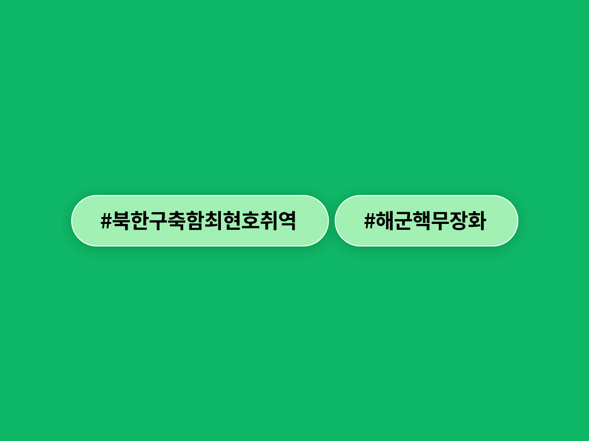 북한이 첫 5000톤급 구축함 '최현호'를 취역시켰어요. ⚓