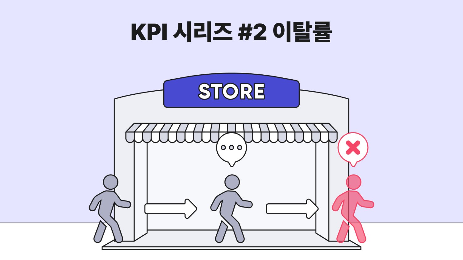 리테일 매장 KPI 기초, 이탈률 데이터의 개념과 활용 방법