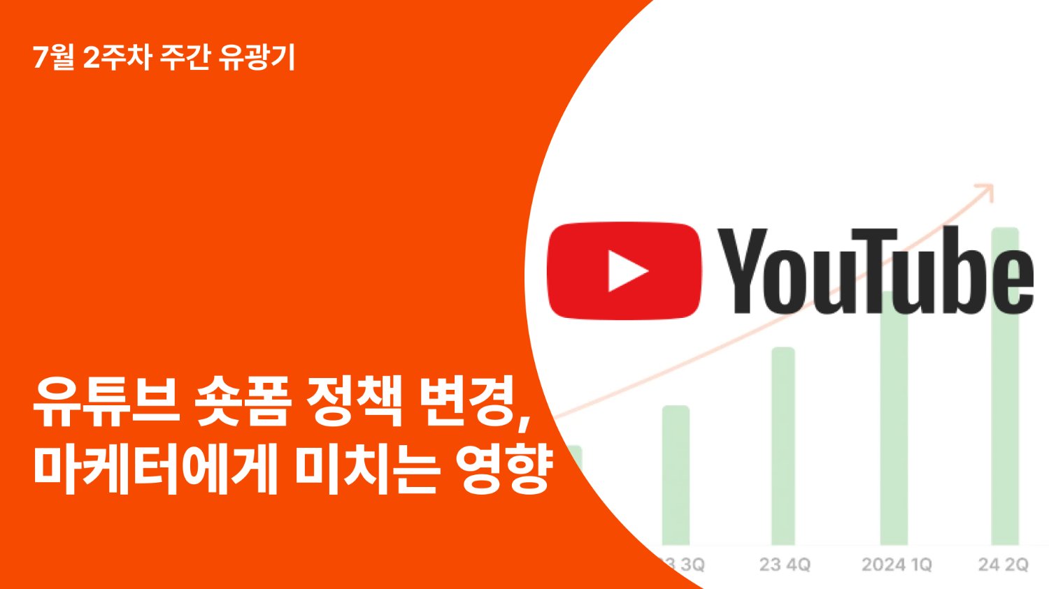 오늘 바뀐 유튜브의 숏폼 정책 변경이 마케터에게 미칠 영향