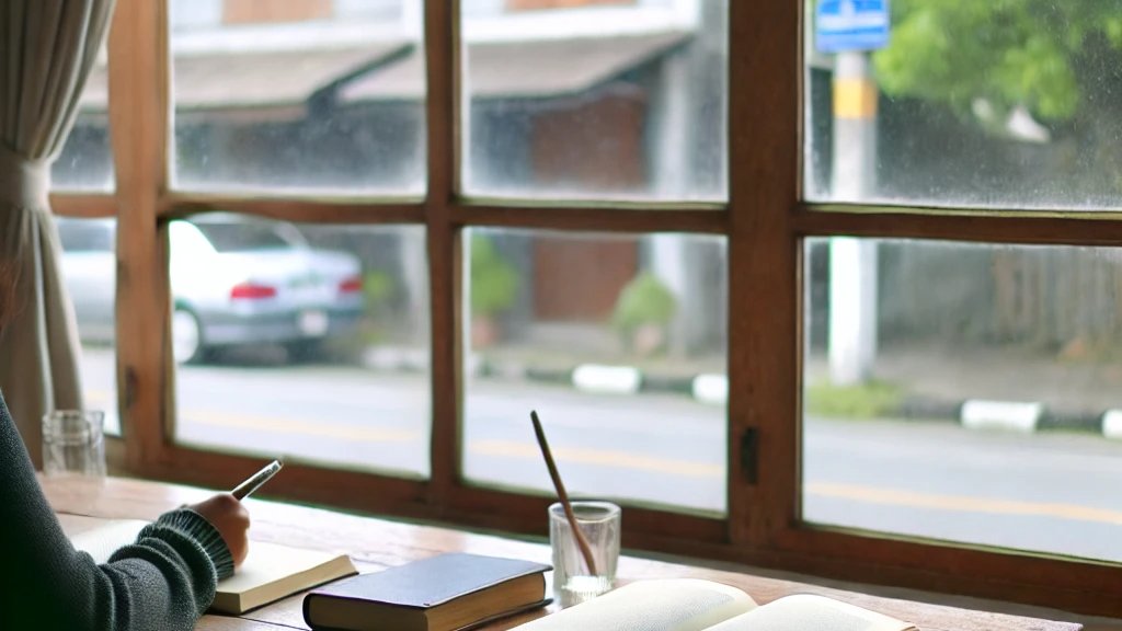 지친 마음을 널어 둘 문장 노트를 만들어 보세요 📖