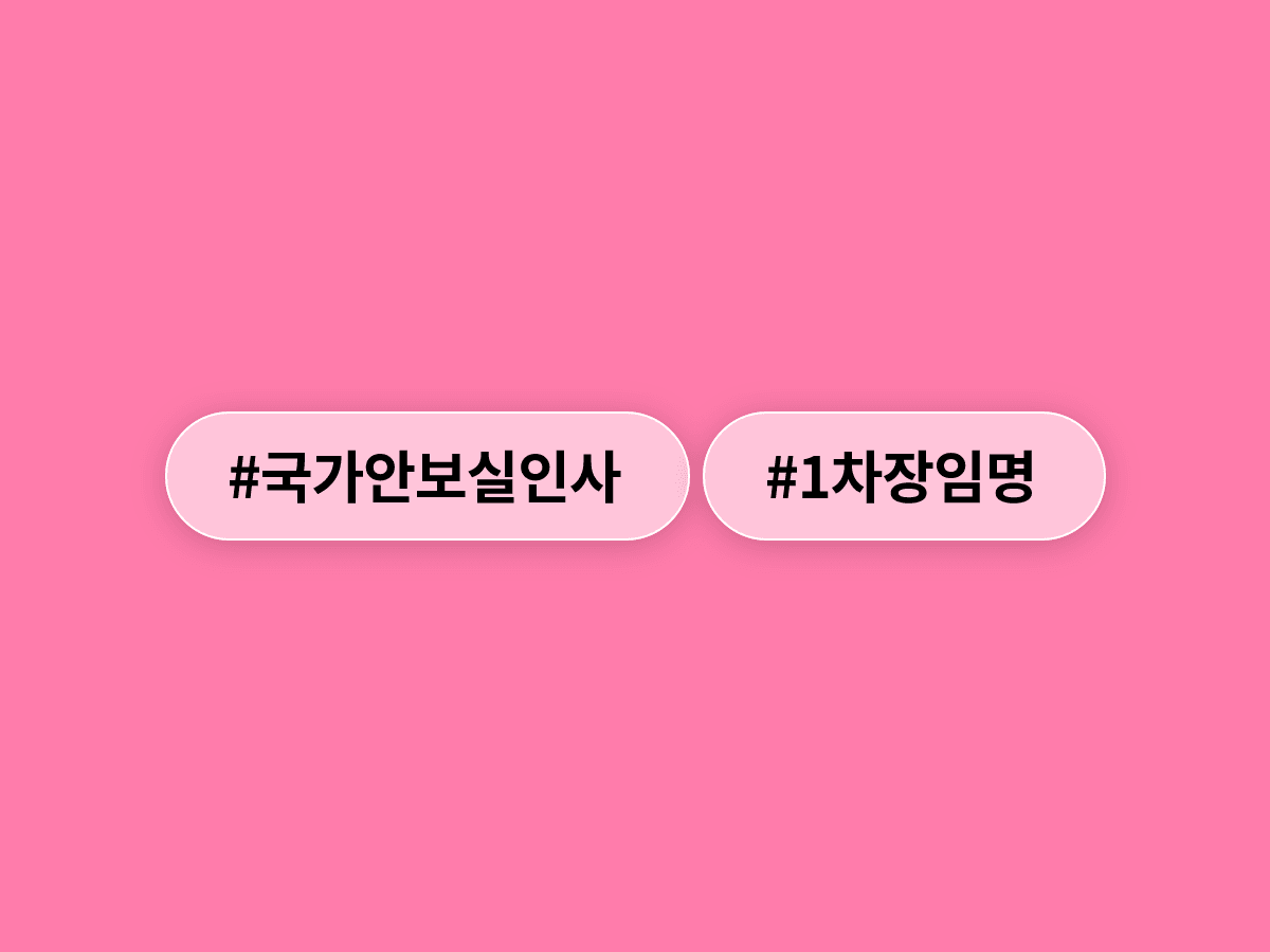 이재명 대통령이 강건작 씨를 국가안보실 1차장으로 임명했어요. 🪖