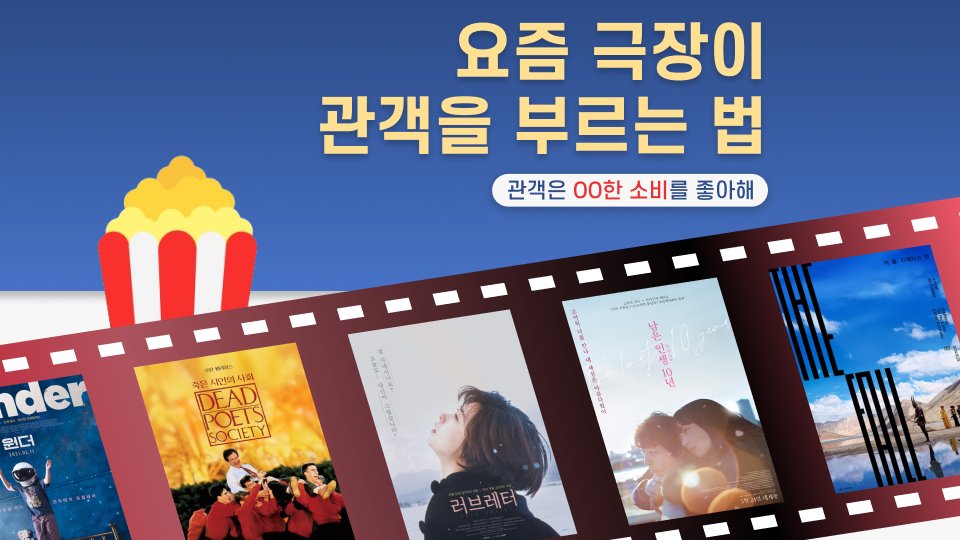 요즘 극장이 관객을 부르는 법