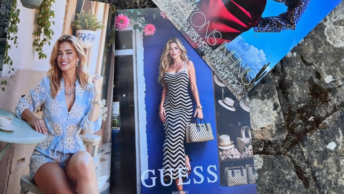 게스의 패션 모델, 알고 보니 AI