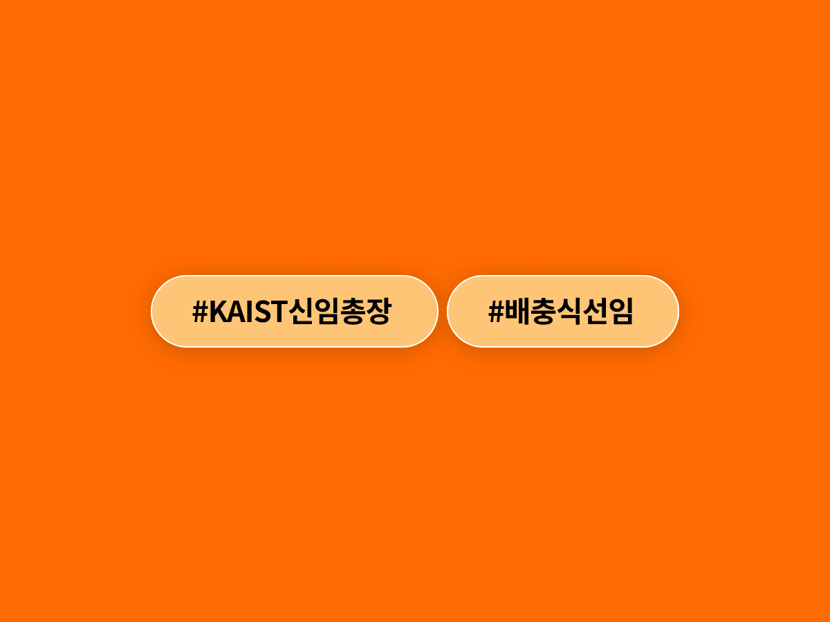 KAIST 제18대 총장에 배충식 교수가 선임됐어요. 🎓