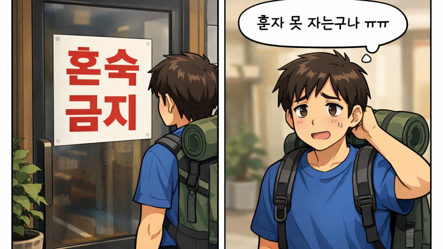 [일상 어휘력] 혼밥 vs 혼숙, 따로 또 같이