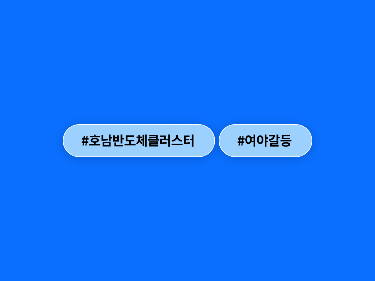 삼성·SK하이닉스 800조원 호남 반도체 투자 놓고 여야가 정면충돌했어요. ⚡