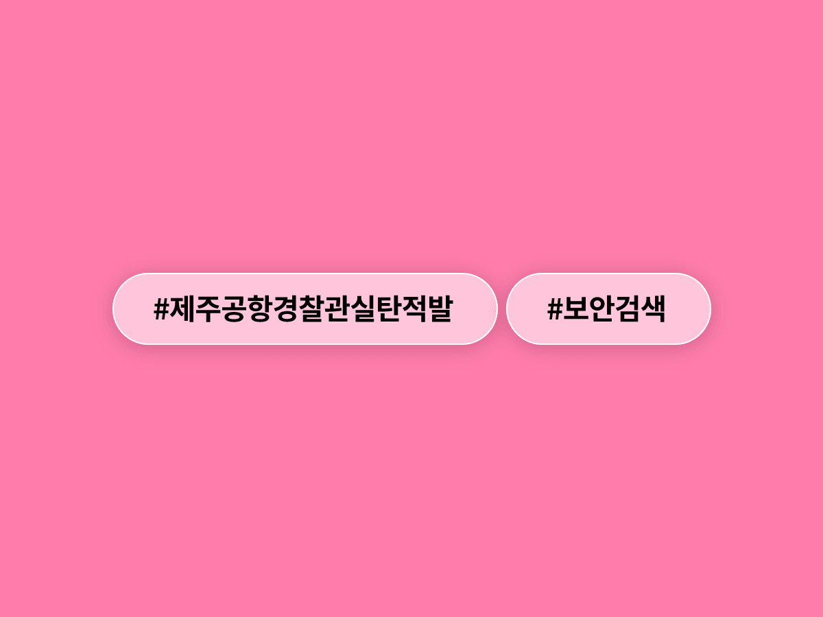 현직 경찰관이 실탄 2발 들고 비행기 타려다 제주공항에서 적발됐어요. 🚨