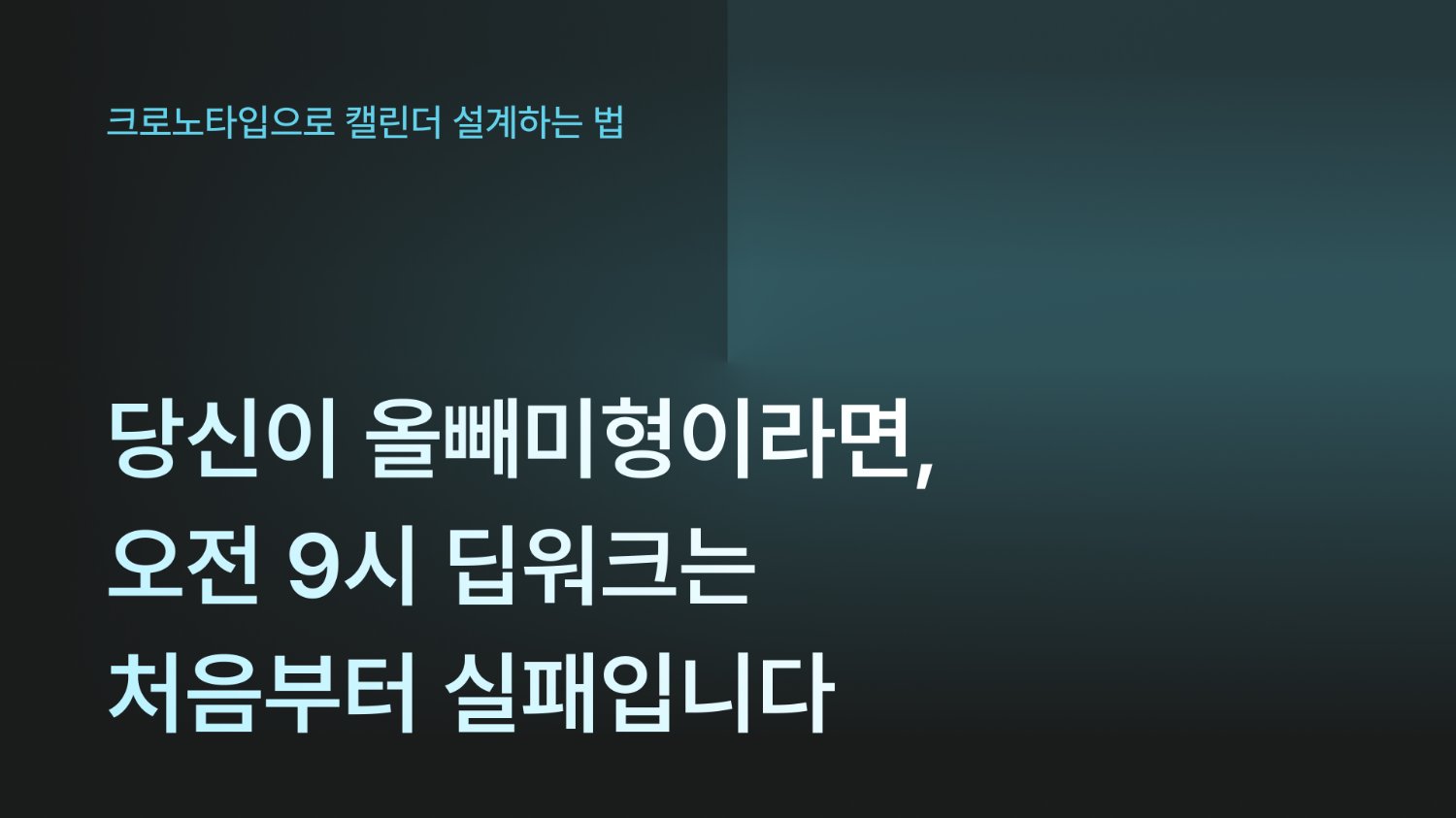 사자, 곰, 늑대, 돌고래 중 나의 에너지 리듬에 맞는 생산성 유형은?
