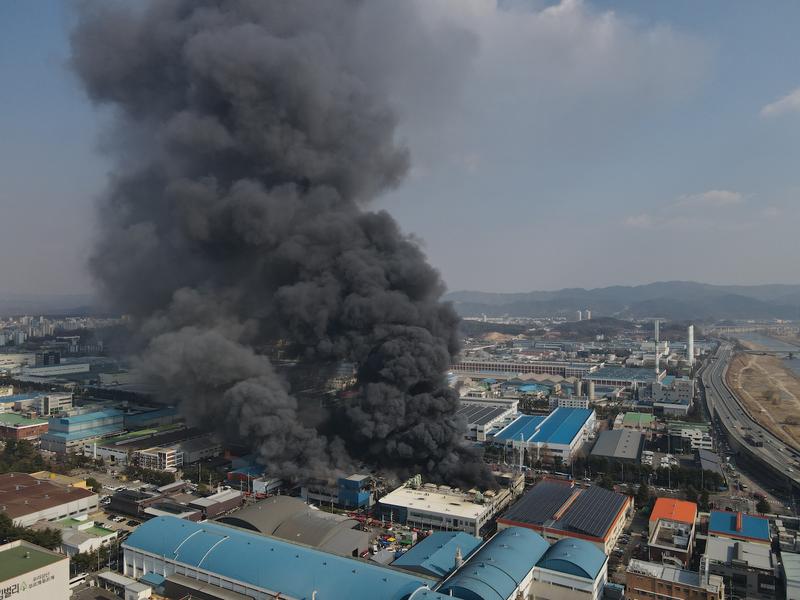 대전 안전공업 공장 화재 발생, 국가소방동원령까지 내려진 대형 참사가 된 이유는?