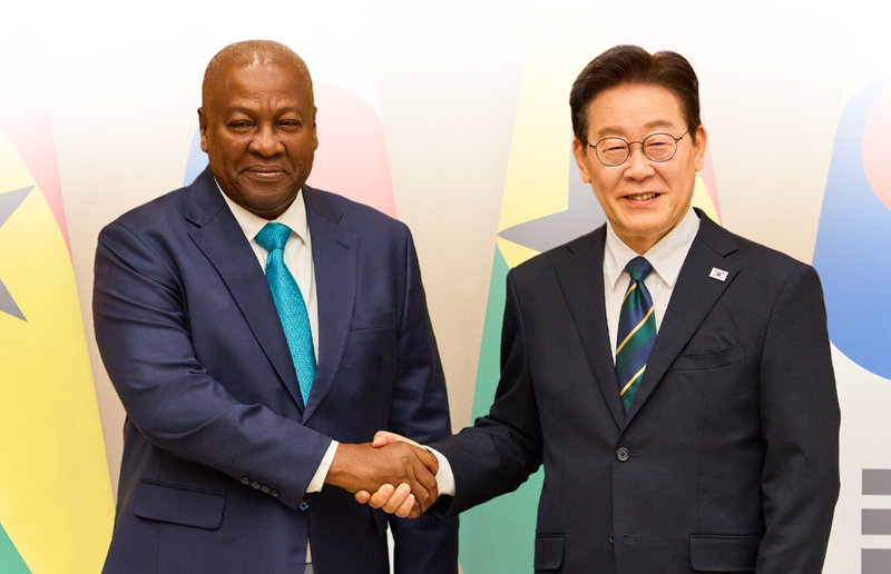 한국・가나 정상회담 MOU 총정리🇰🇷🇬🇭 이재명 대통령 만난 마하마 대통령, “가나 초콜릿도 가져왔어요!”