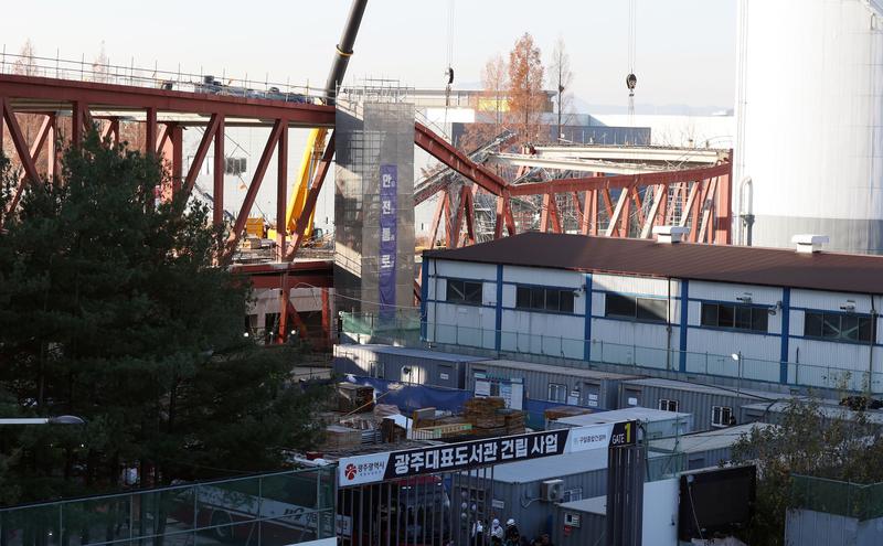 광주대표도서관 공사장 붕괴, 실종자 수색 상황과 사고 배경은?