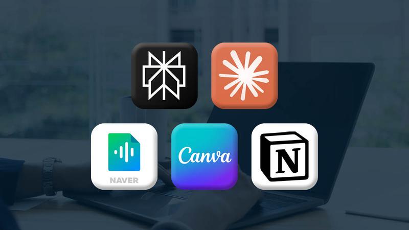 요즘 세상에 챗GPT만 쓴다고요? 직장인·대학생 위한 필수 생성형 AI 서비스 추천 TOP 5 🤖