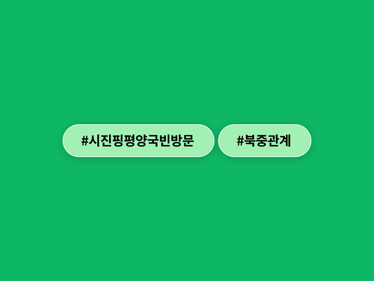 시진핑, 7년 만에 평양 국빈 방문…김정은과 무슨 얘기 나눌까? 🇨🇳🇰🇵
