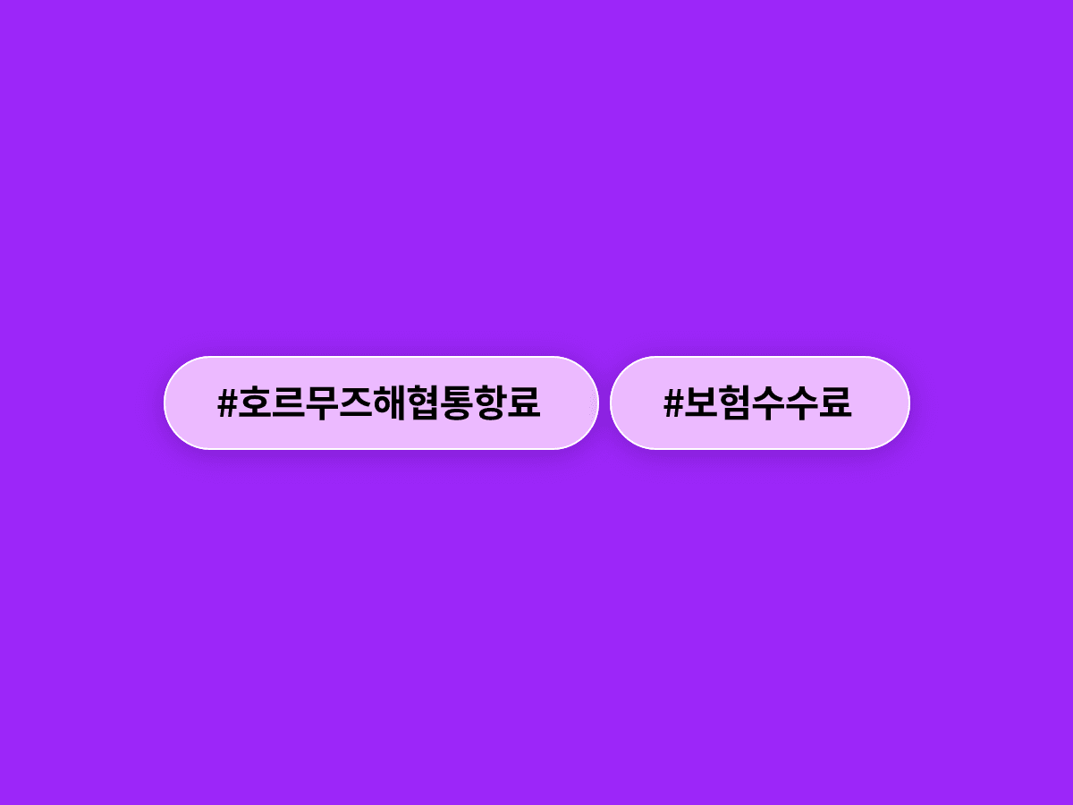 이란이 호르무즈 해협 통항료를 60일간 면제했지만, 이후 '보험 수수료' 명목으로 징수할 수 있다고 시사했어요. 🚢