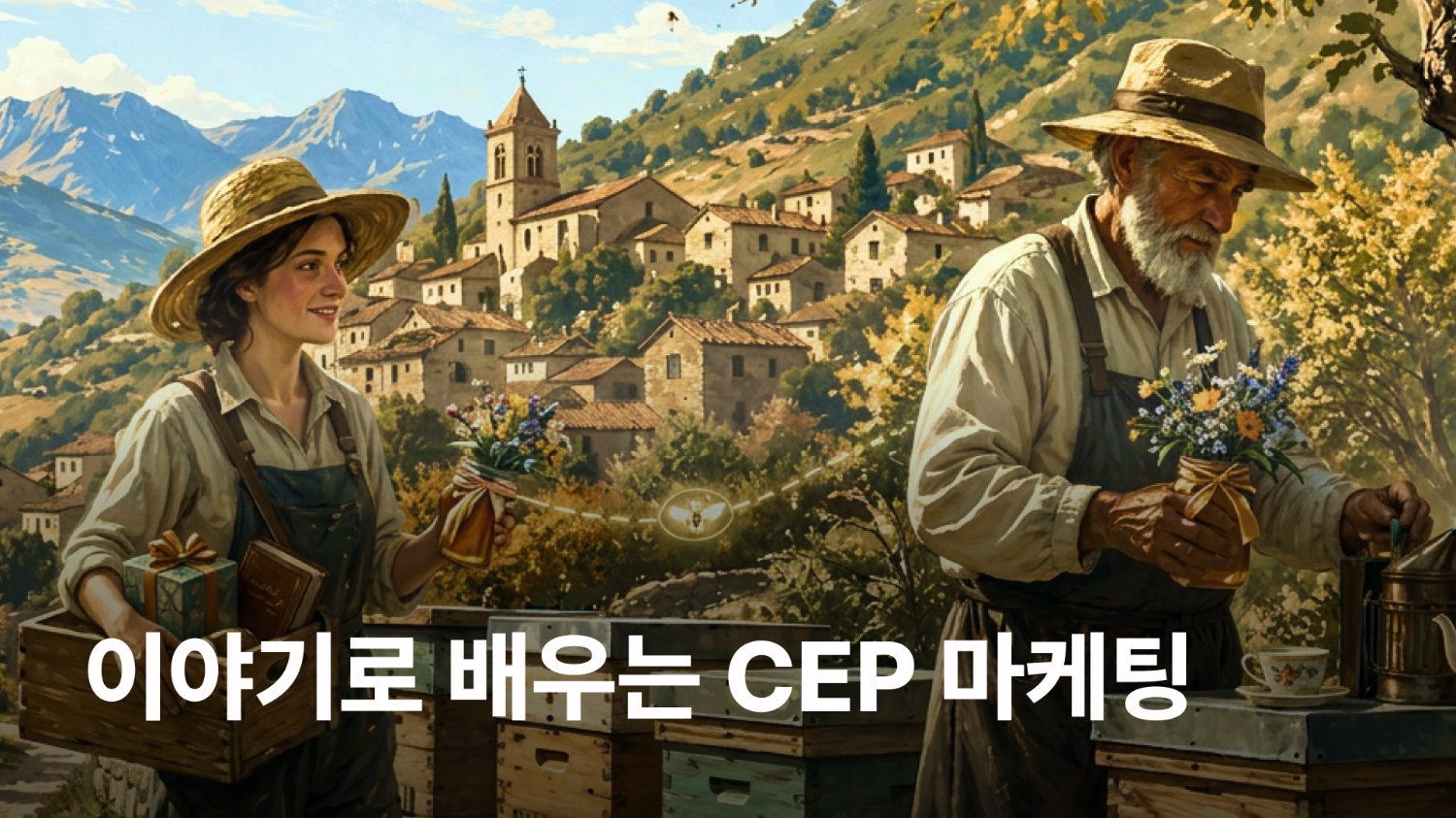 카테고리 진입점(CEP)이란 무엇인가 — 두 양봉가의 우화