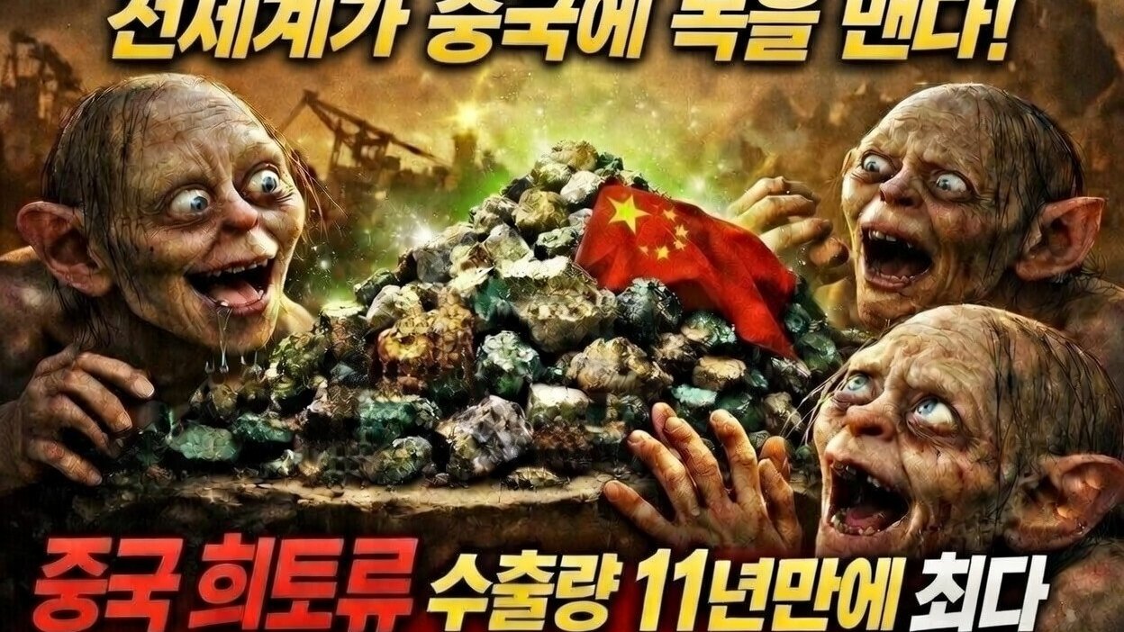 마이 프레셔스.... 희토류? 수출 통제에도 못 끊는 중국발 공급망⛏️