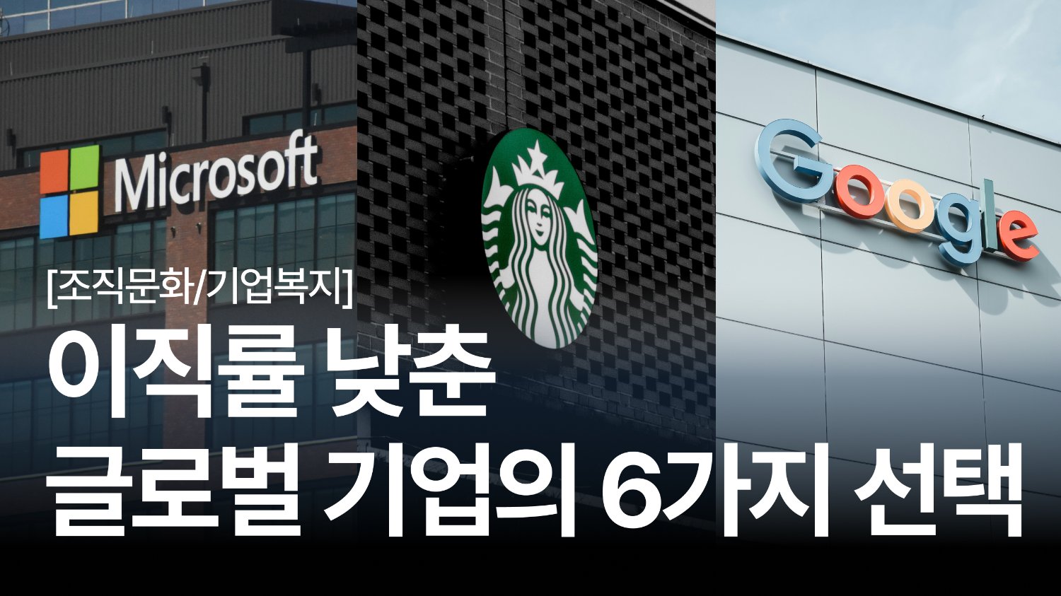 복지 좋은데 왜 나갈까? 글로벌 기업이 이직률 확 낮춘 비결 6가지 🤫