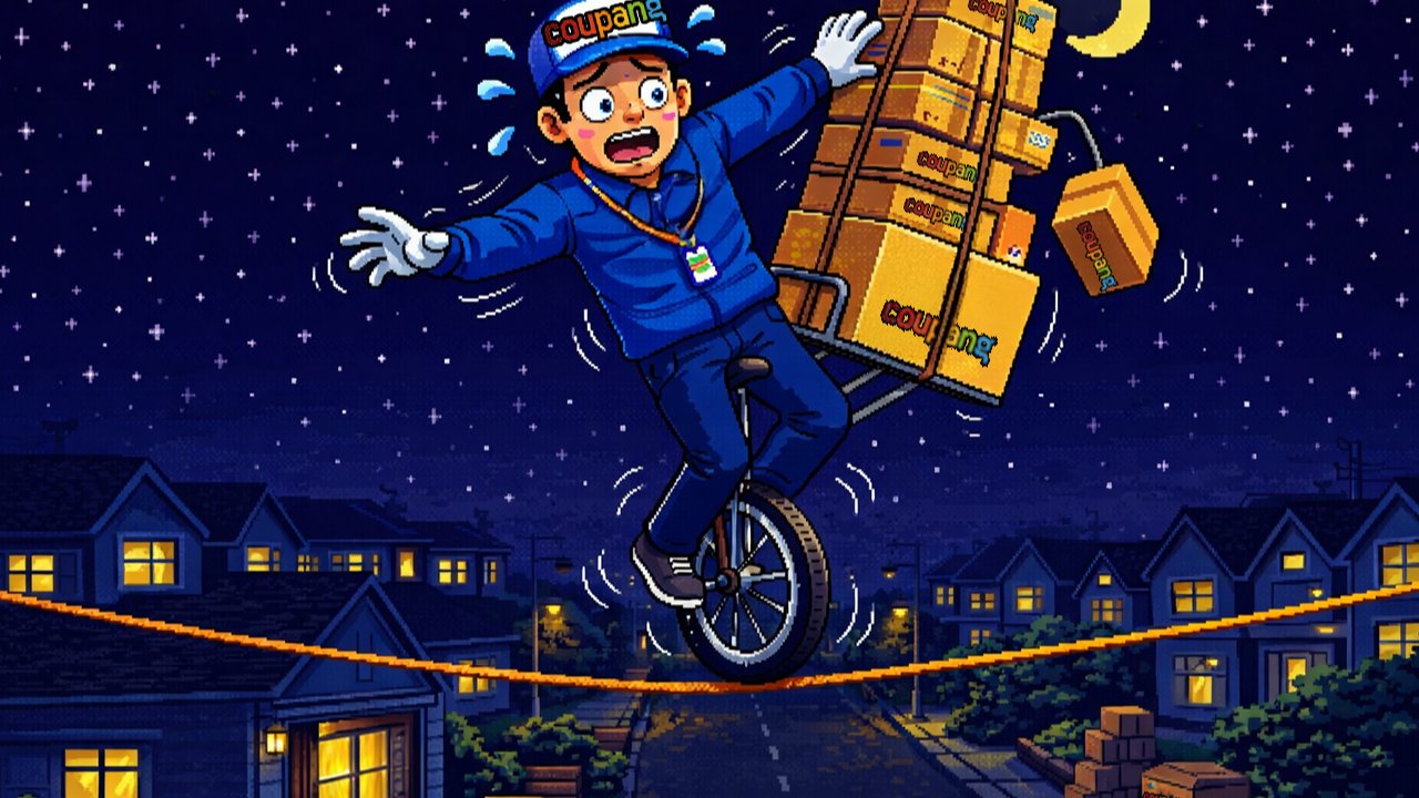 쿠팡의 위험한 줄타기가 다시 시작되었습니다