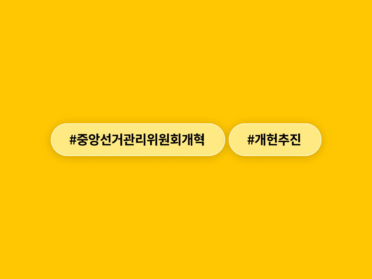더불어민주당이 개헌으로 중앙선관위를 해체하고 전면 개편하겠다고 밝혔어요. 🗳️