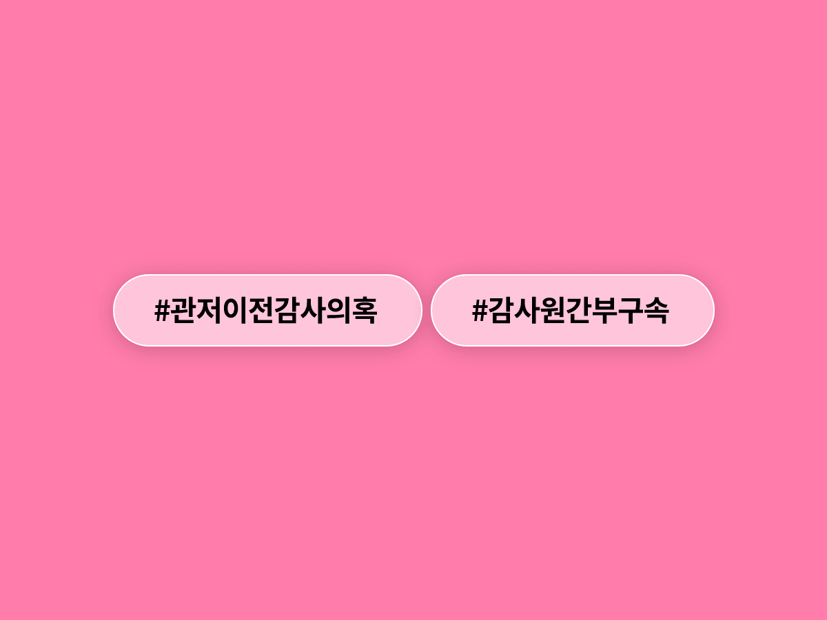 종합특검이 관저 이전 '봐주기 감사' 의혹으로 감사원 간부 구속영장을 청구했어요. 🔍