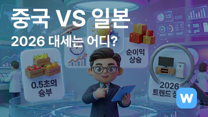 [해외구매대행 트렌드] 중국 VS 일본, 2026년 대세는 어느 쪽일까?