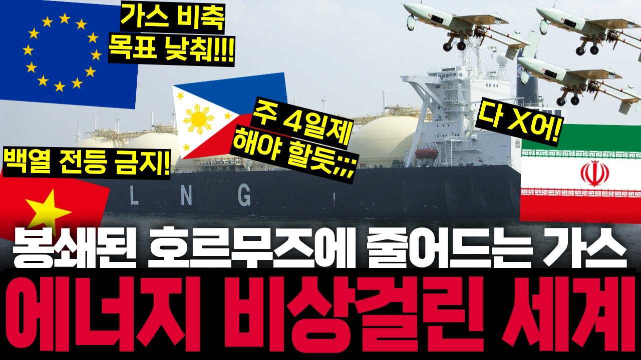 계속되는 봉쇄, 낮아지는 에너지 비축량에 속이 타는 지구촌🌐