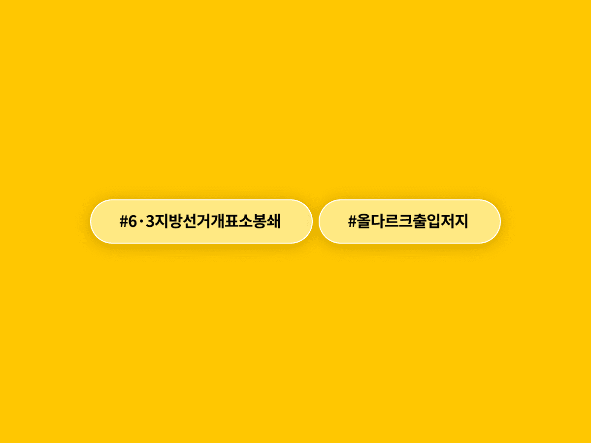 개표소 출입을 홀로 막은 '올다르크' 여성, 경찰이 신원 확인하고 출석 요구했어요. 🚔