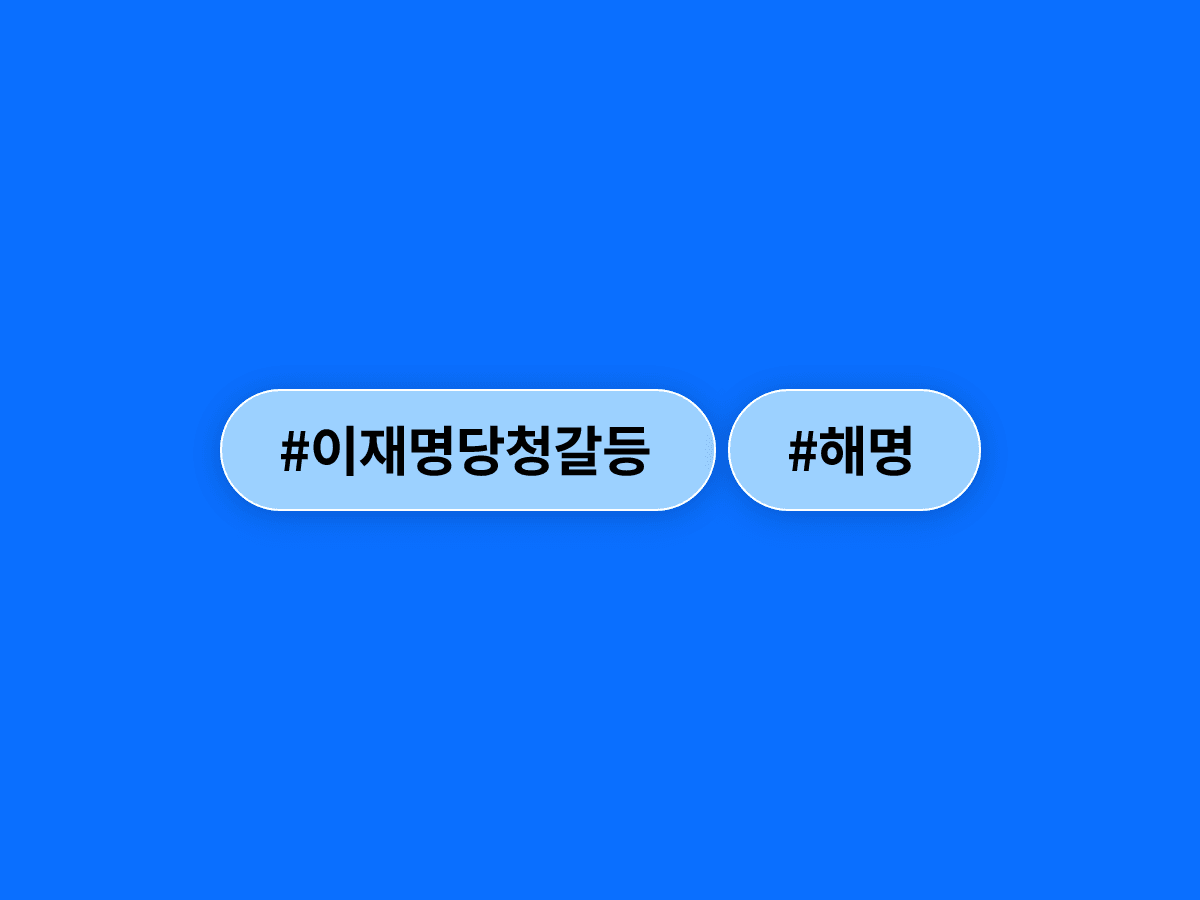 이재명 대통령이 당청 갈등설에 "잘 되기 위한 과정"이라고 했어요. 🗣️