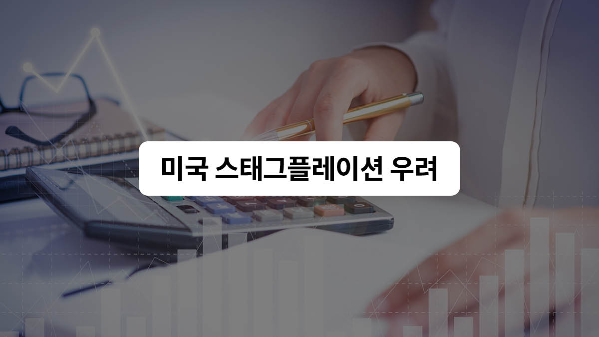 미국 스태그플레이션 우려