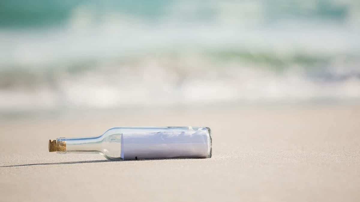 40년 만에 전달된 구조 메시지 ✉️🫙