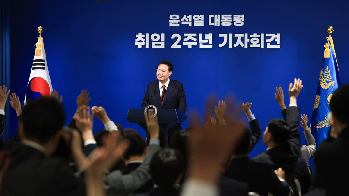 631일 만에 열린 대통령 기자회견