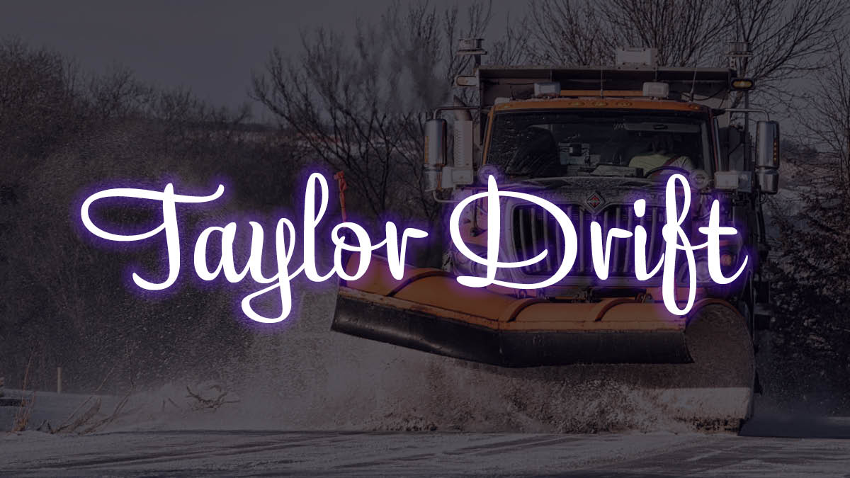 테일러 ‘드’리프트 나가신다! ❄️