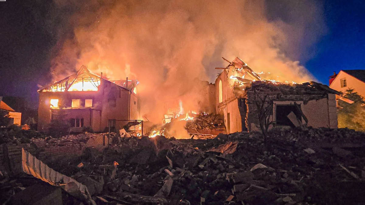 하르키우에 공격 퍼붓는 러시아 🇷🇺🇺🇦