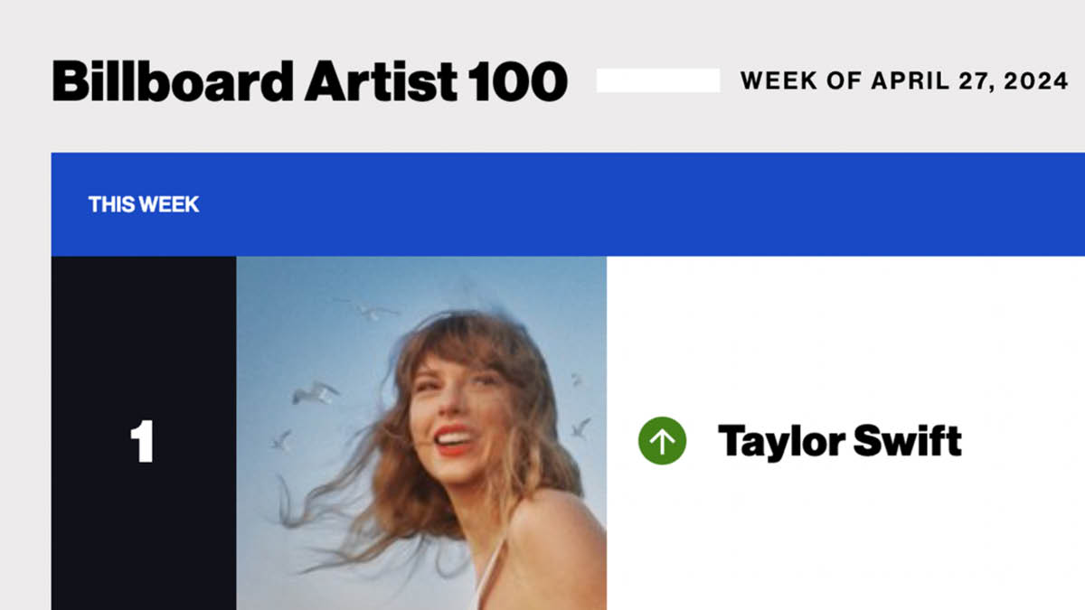 새 역사 쓰는 테일러 스위프트 🎤