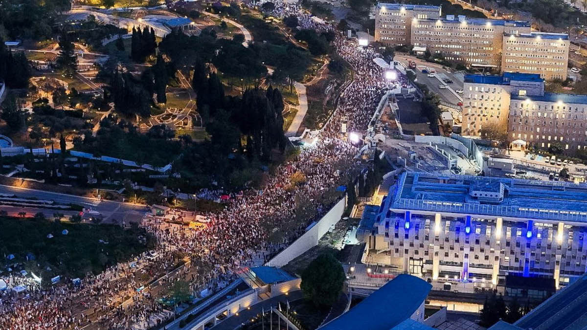 이스라엘 국민: 총리 사퇴하세요! 🗯️
