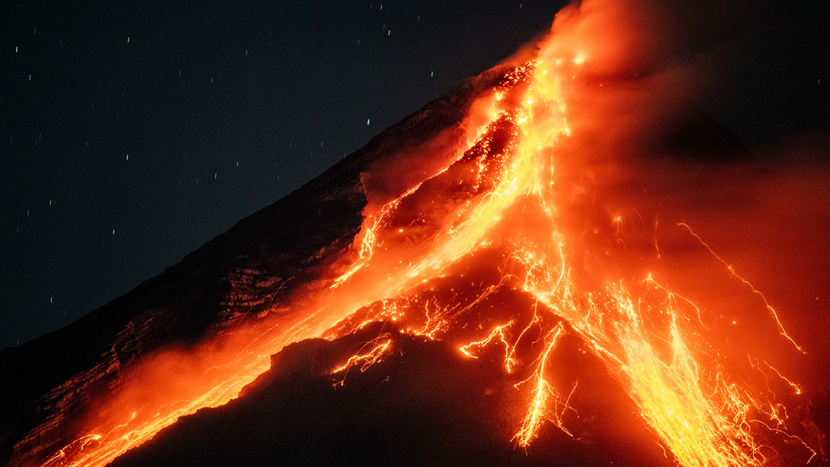 들썩이는 불의 고리