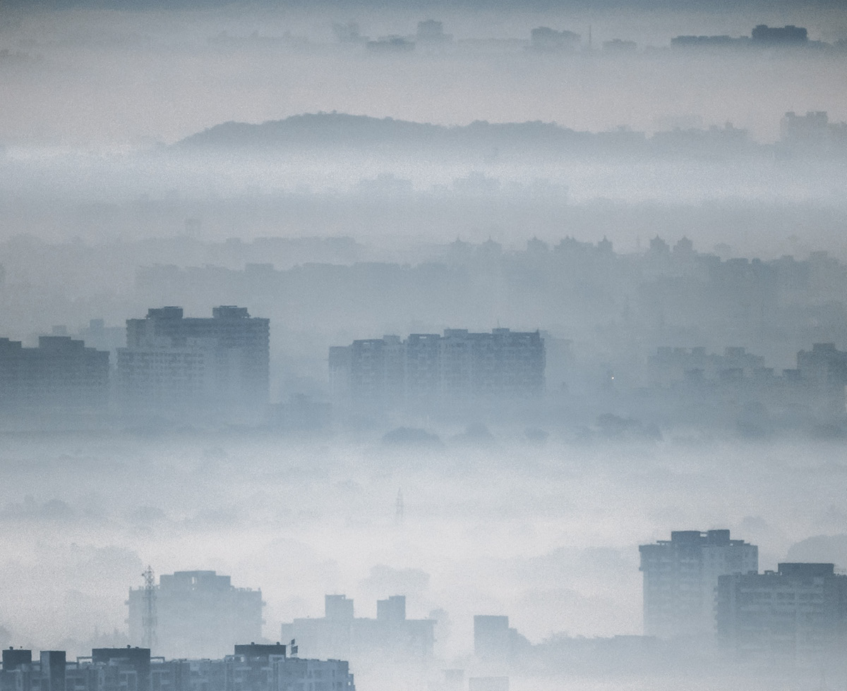 올 겨울 최악의 먼지 ☁️